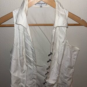 Anne Fontaine Cream Blouse
